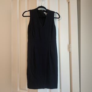 Banana Republic Classic Black Midi Dress